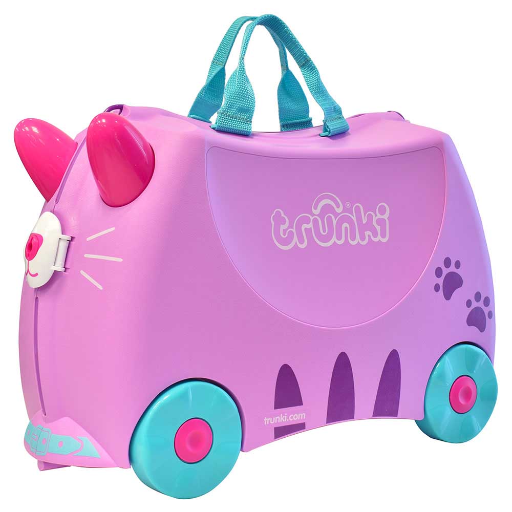 MALETA INFANTIL GATO ROSA 1 PZA