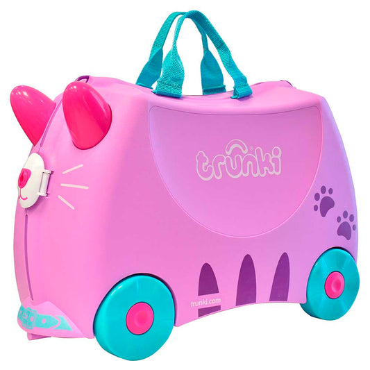 MALETA INFANTIL GATO ROSA 1 PZA