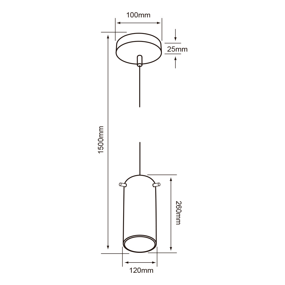 COLGANTE 12CM CERES CRISTAL 3D E27