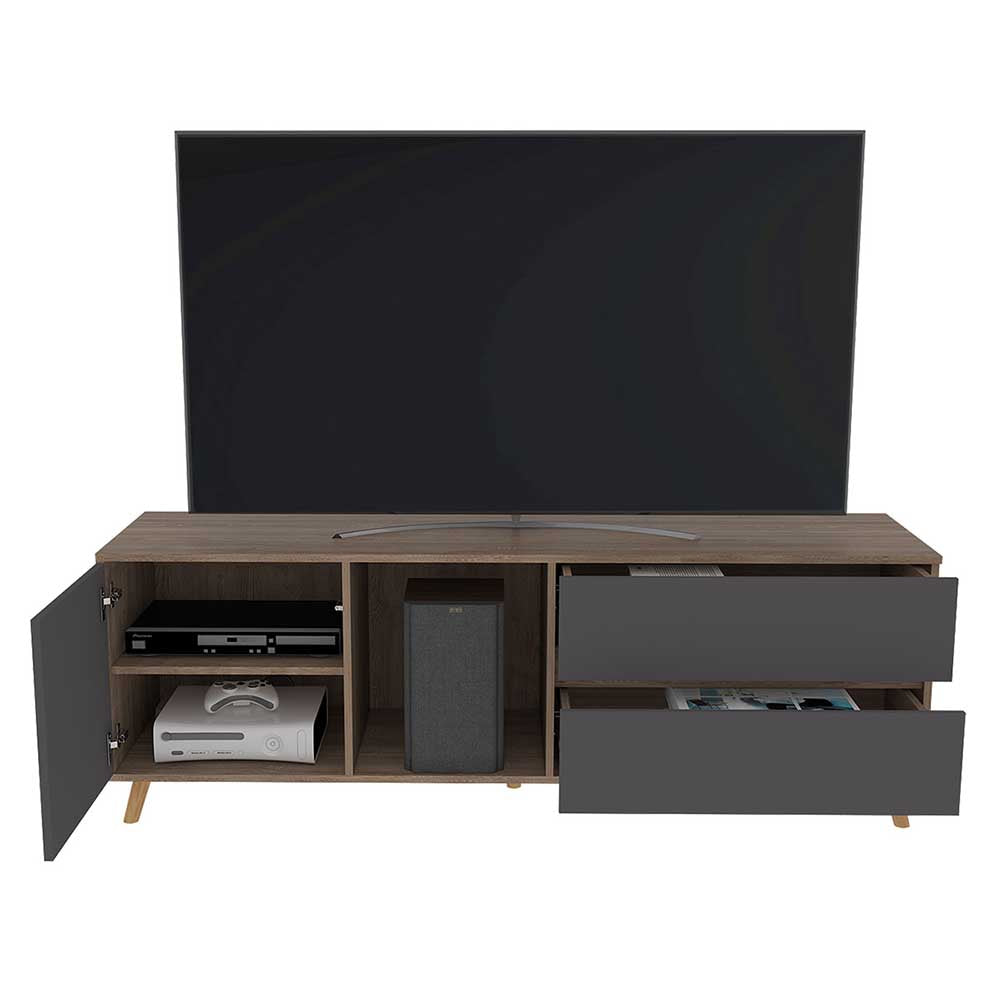 MUEBLE TV ADRASTREA TAUPE 158.4X38X58.4CM