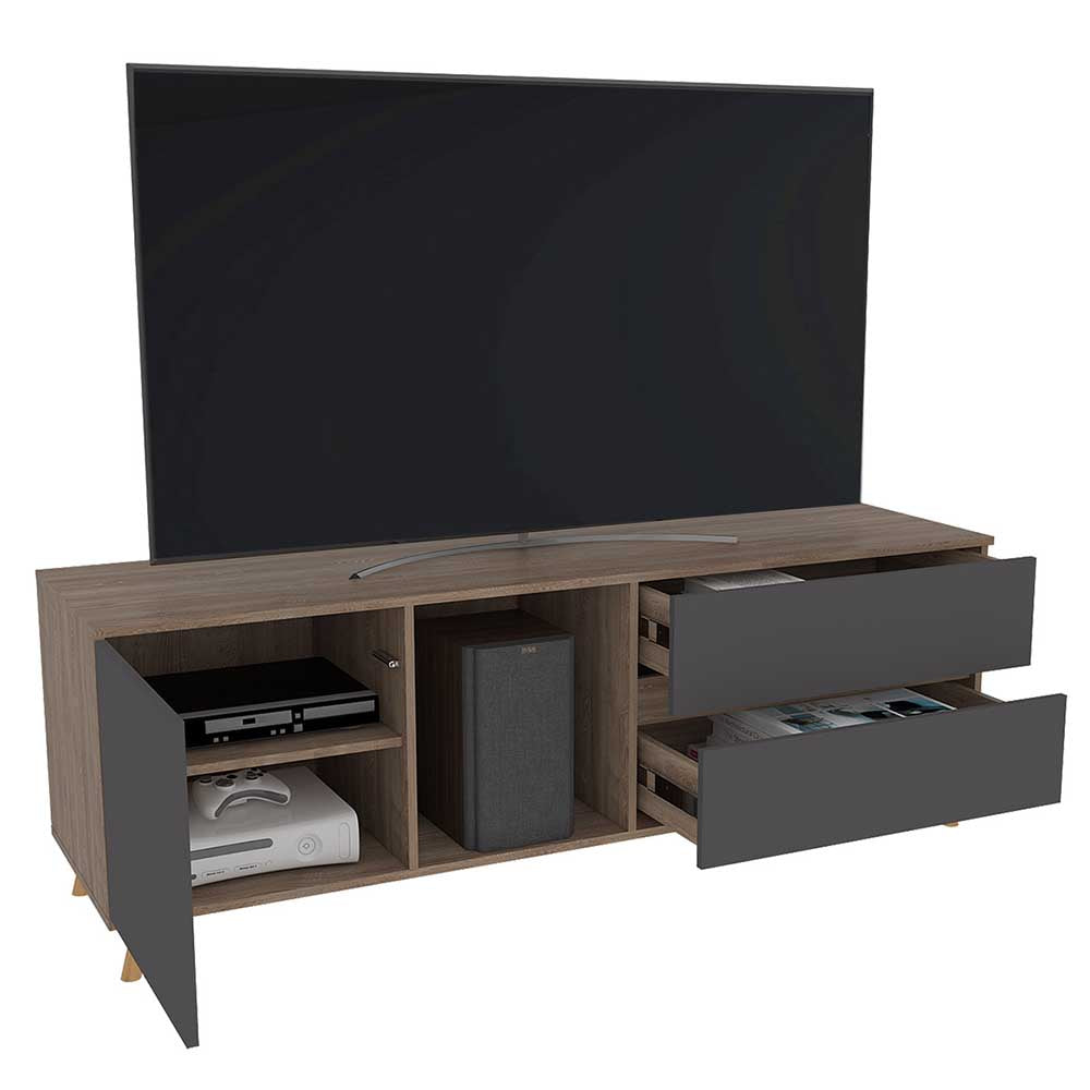 MUEBLE TV ADRASTREA TAUPE 158.4X38X58.4CM