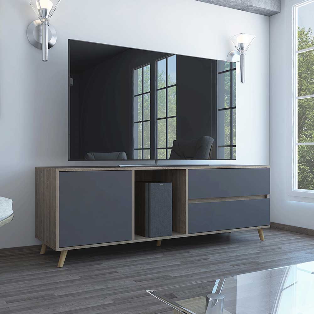 MUEBLE TV ADRASTREA TAUPE 158.4X38X58.4CM