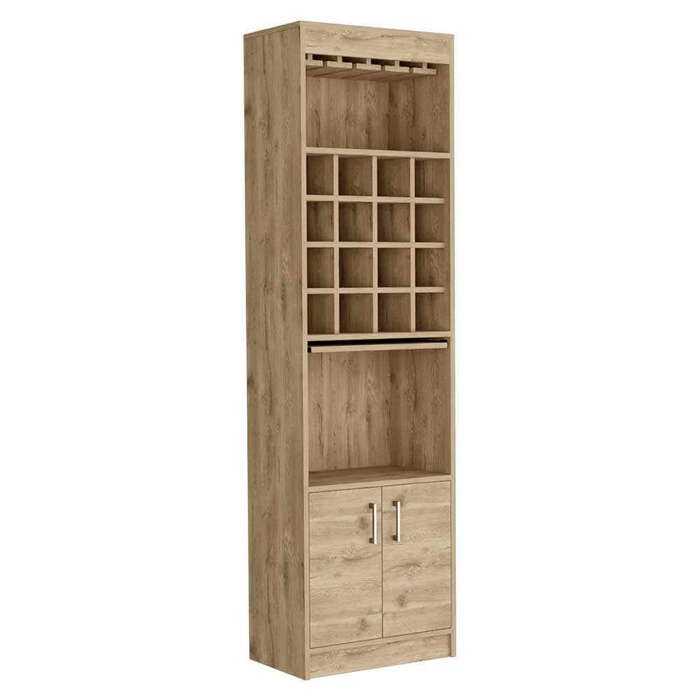 MUEBLE BAR DAMON NATURAL 51X32X180CM