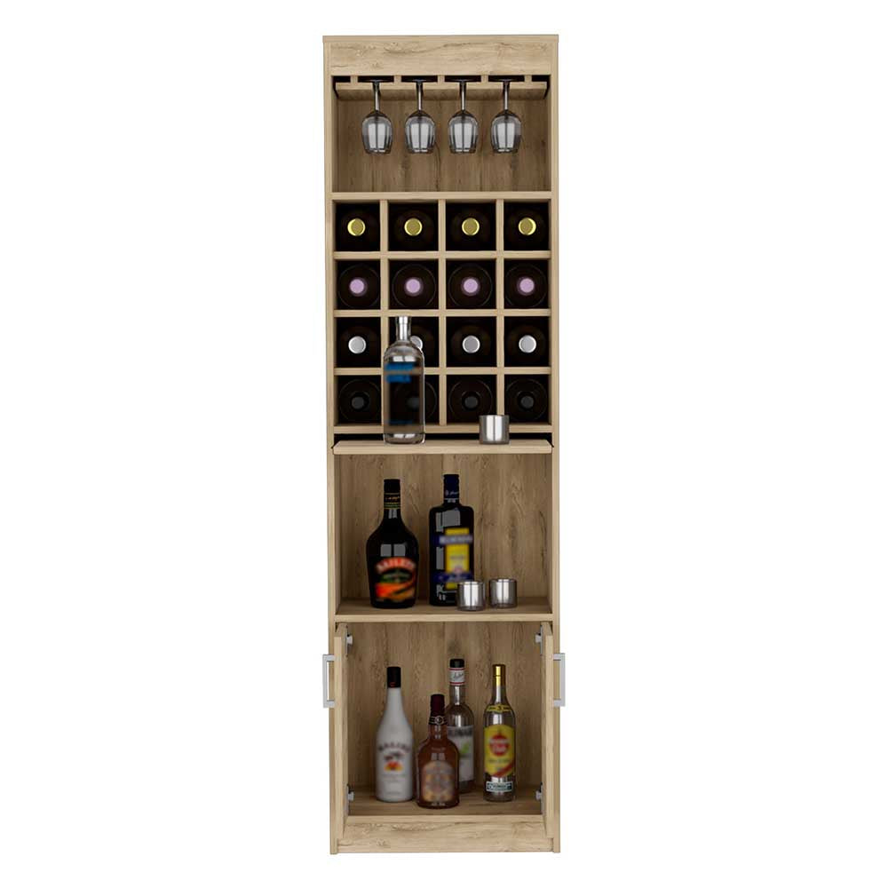 MUEBLE BAR DAMON NATURAL 51X32X180CM