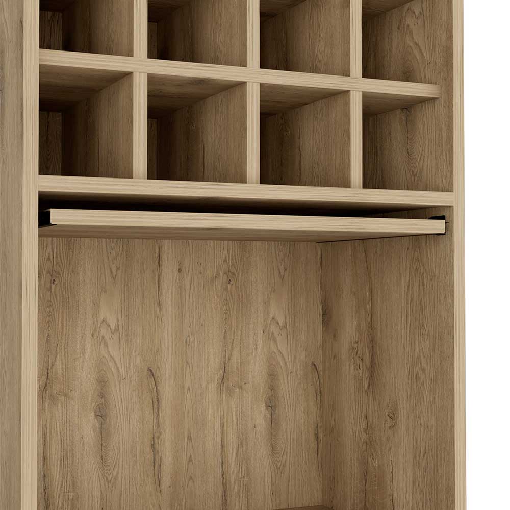 MUEBLE BAR DAMON NATURAL 51X32X180CM