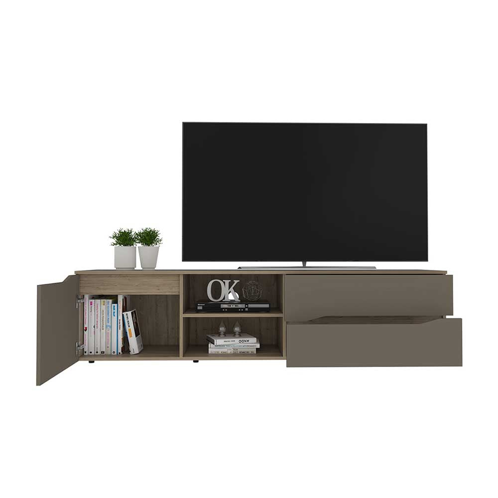 MUEBLE TV PAN TAUPE 180X45X45CM