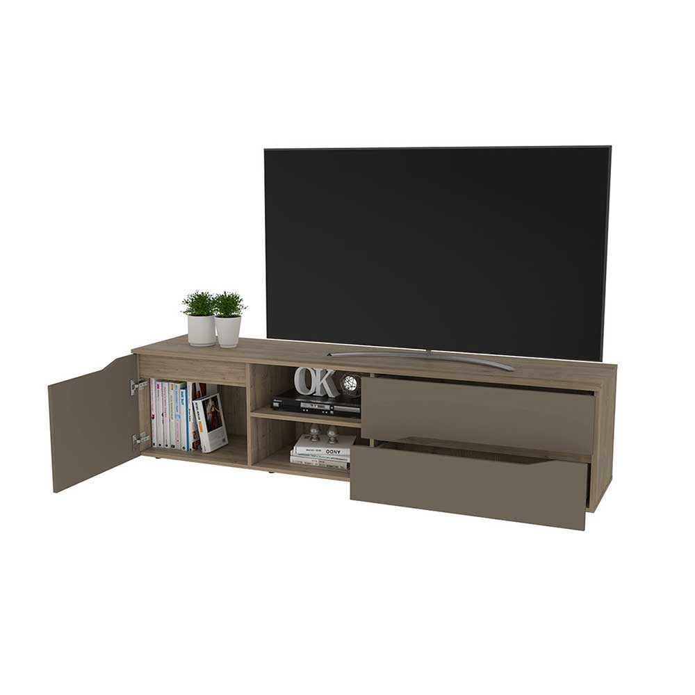 MUEBLE TV PAN TAUPE 180X45X45CM