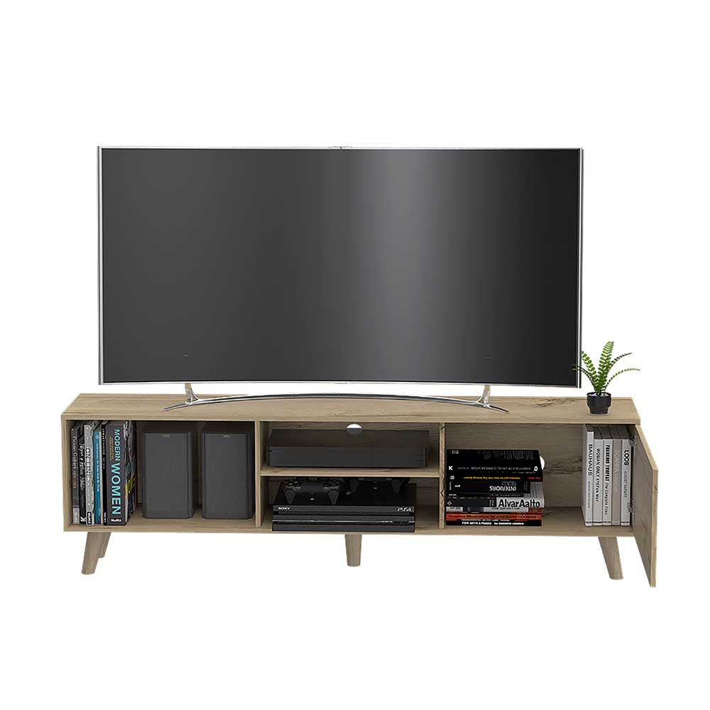 MUEBLE TV ALBERICH NATURAL 180X35X52.5CM