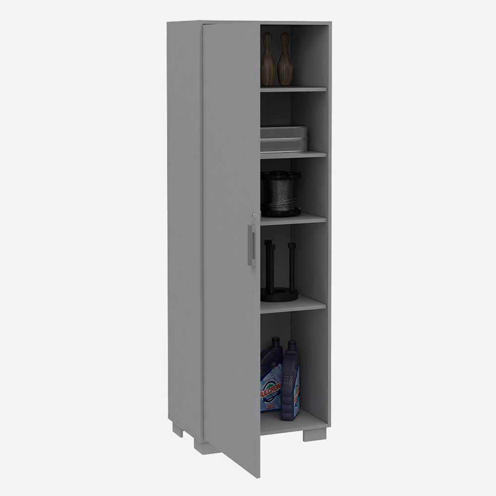 CABINET ASEO AGAMENON GRIS 60.1X40.7X180CM