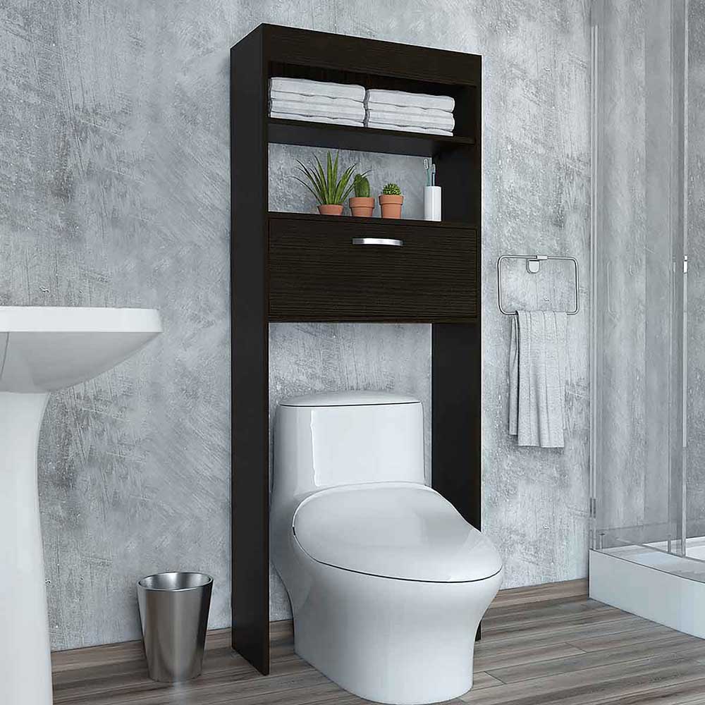 GABINETE BAÑO KANA CHOCOLATE 63.1X25X161CM