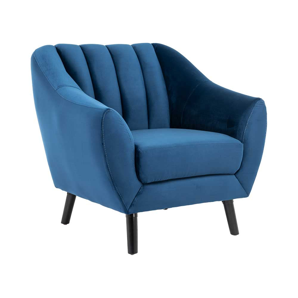 SILLON CLEON AZUL 1 PLAZA 90X75X85CM