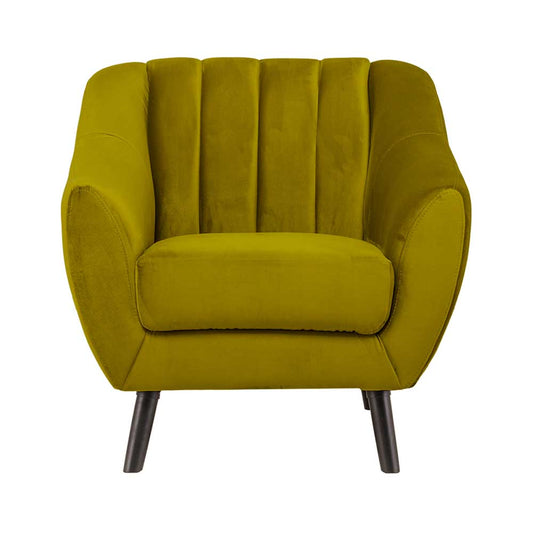 SILLON CLEON VERDE OLIVO 1 PLAZA 90X75X85CM