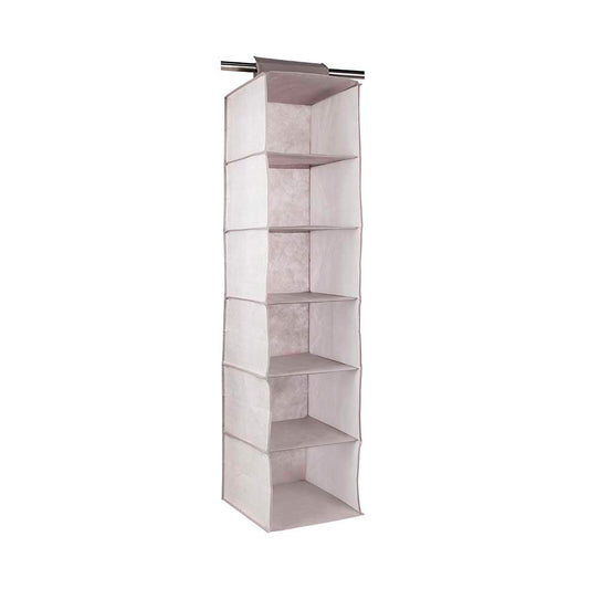 SET ORGANIZADOR 6 ESPACIOS DIGUE BEIGE 2 PZS 30X120X30CM