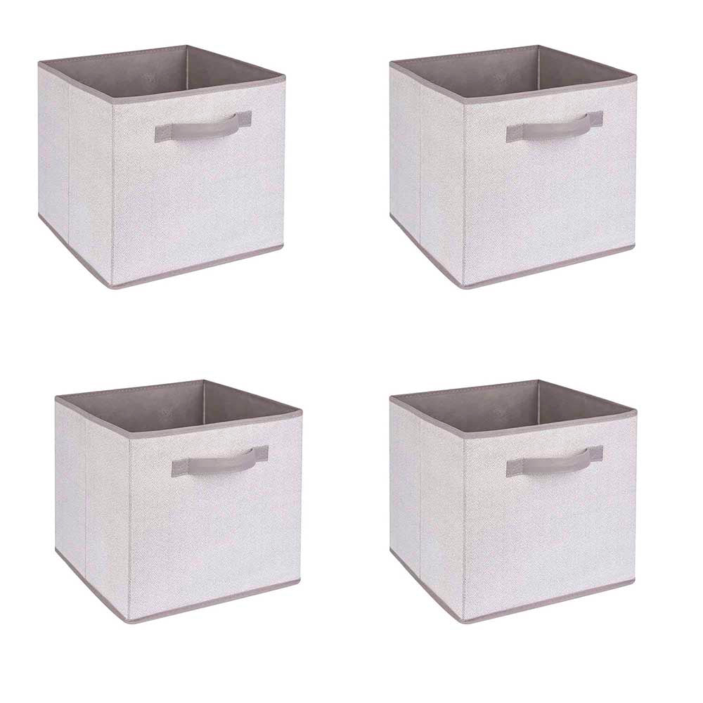 SET ORGANIZADOR RAIVAVAE BEIGE 4 PZS 30X30X30CM