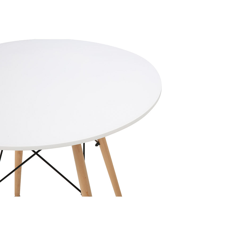 MESA COMEDOR RED AARONARRA BLANCO 80X80X75CM