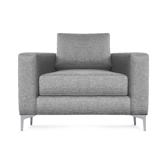 SILLON AERWYNA GRIS CLARO 1 PLAZA 100X95X73CM