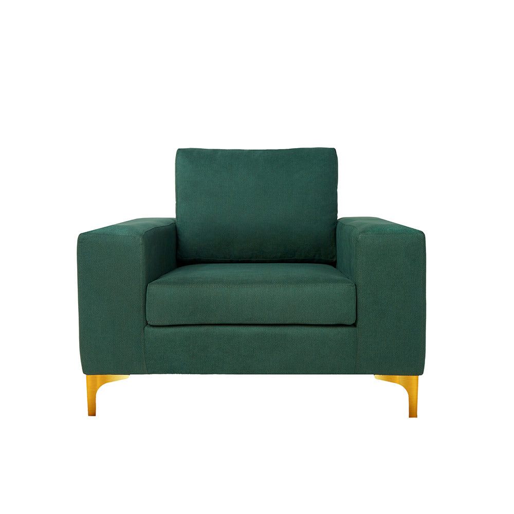 SILLON AERWYNA VERDE 1 PLAZA 100X95X73CM