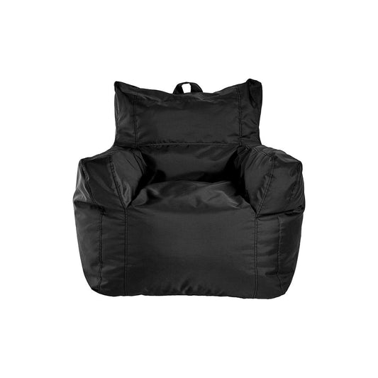 PUFF SILLON CIRENE NEGRO IMPERMEABLE 70X70X65CM