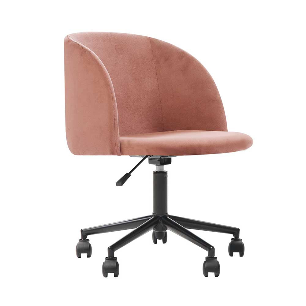 SILLA OFICINA GIRATORIA LEVIATÁN ROSA 58X53X79/91CM