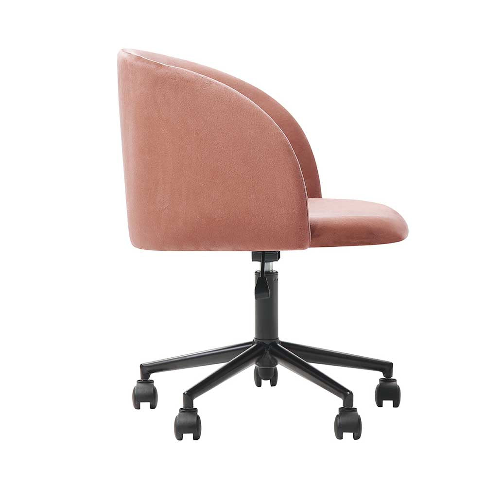 SILLA OFICINA GIRATORIA LEVIATÁN ROSA 58X53X79/91CM