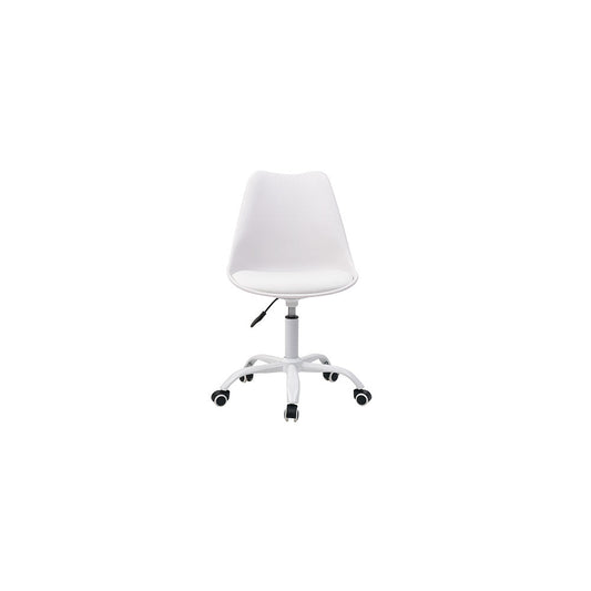 SILLA OFICINA GIRATORIA MUSHU BLANCO 58X49X84CM