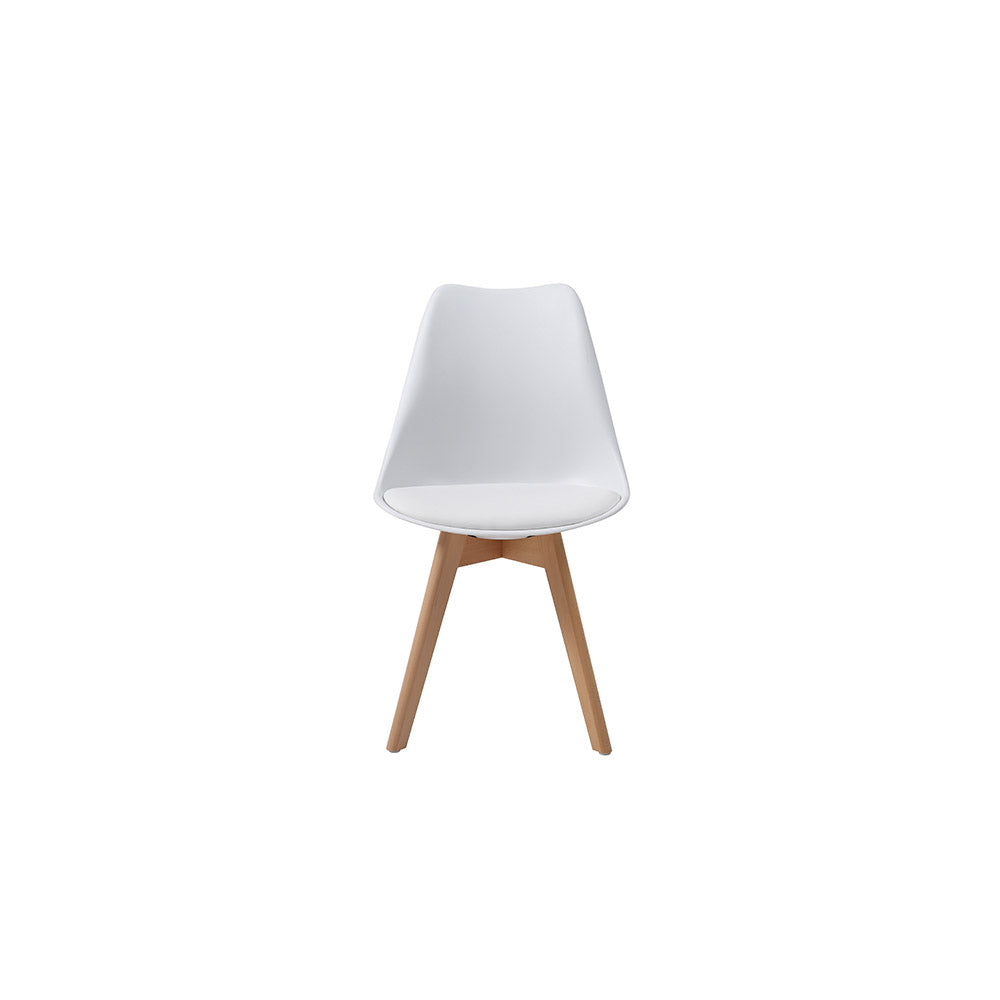 SILLA KLAUTH BLANCO 54X48X83CM