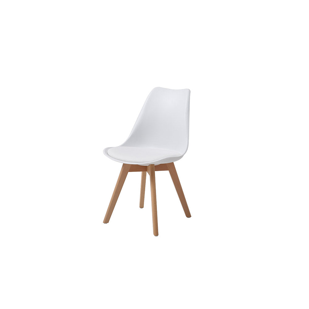 SILLA KLAUTH BLANCO 54X48X83CM