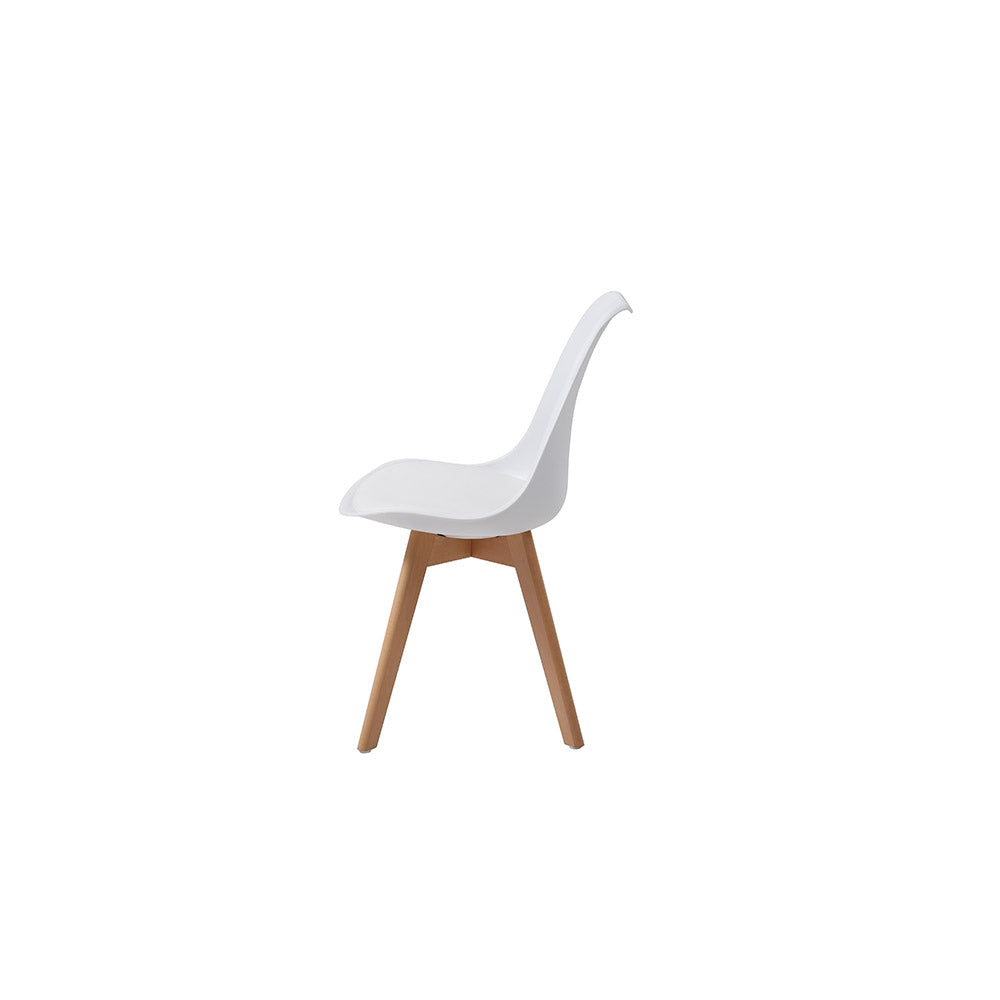 SILLA KLAUTH BLANCO 54X48X83CM