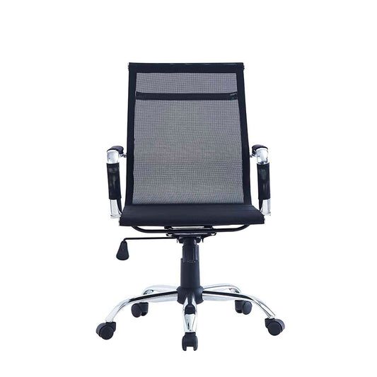 SILLA OFICINA GIRATORIA YINGLONG NEGRO 55X47X96/107CM