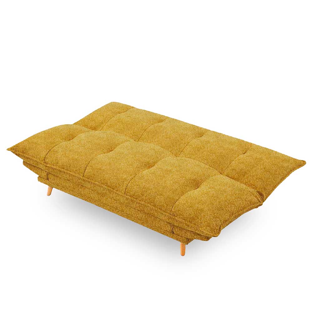 SOFA CAMA TETIS MOSTAZA 183X100X93CM