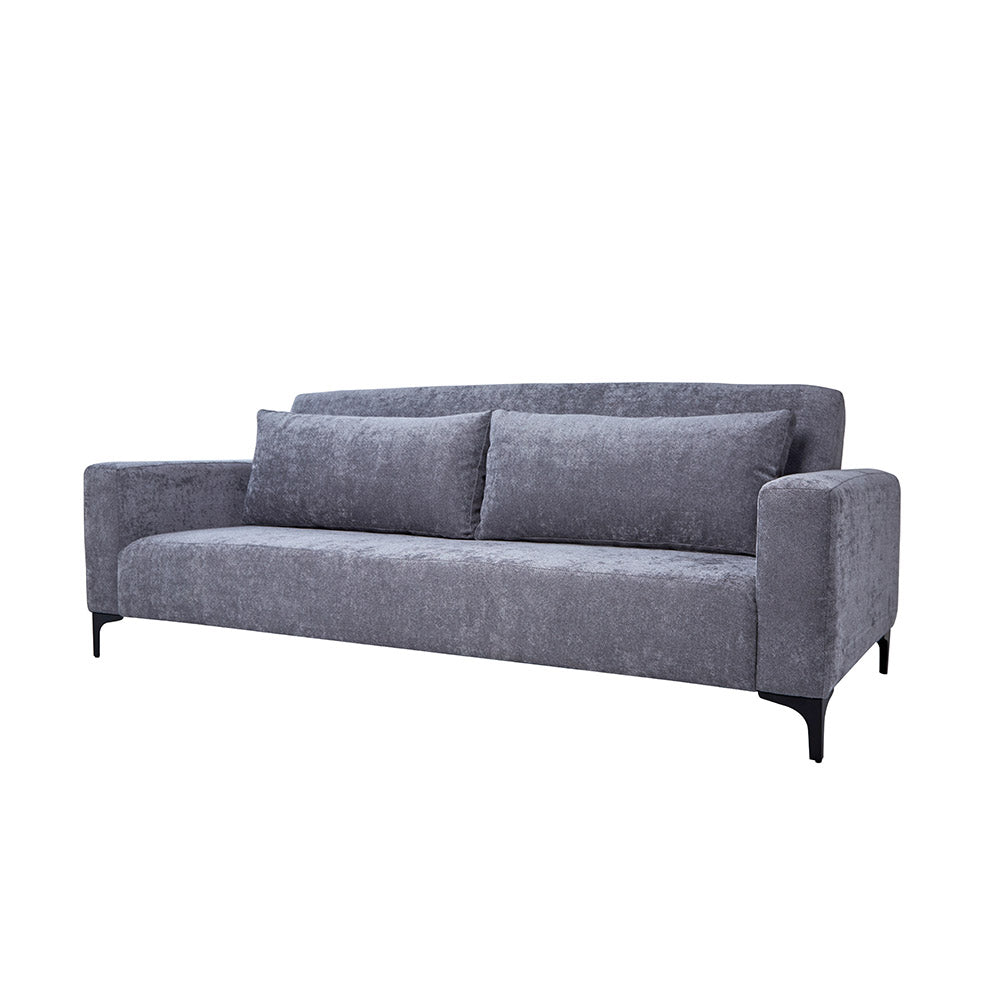 SOFA CAMA ARION GRIS OSCURO 214X100X80CM