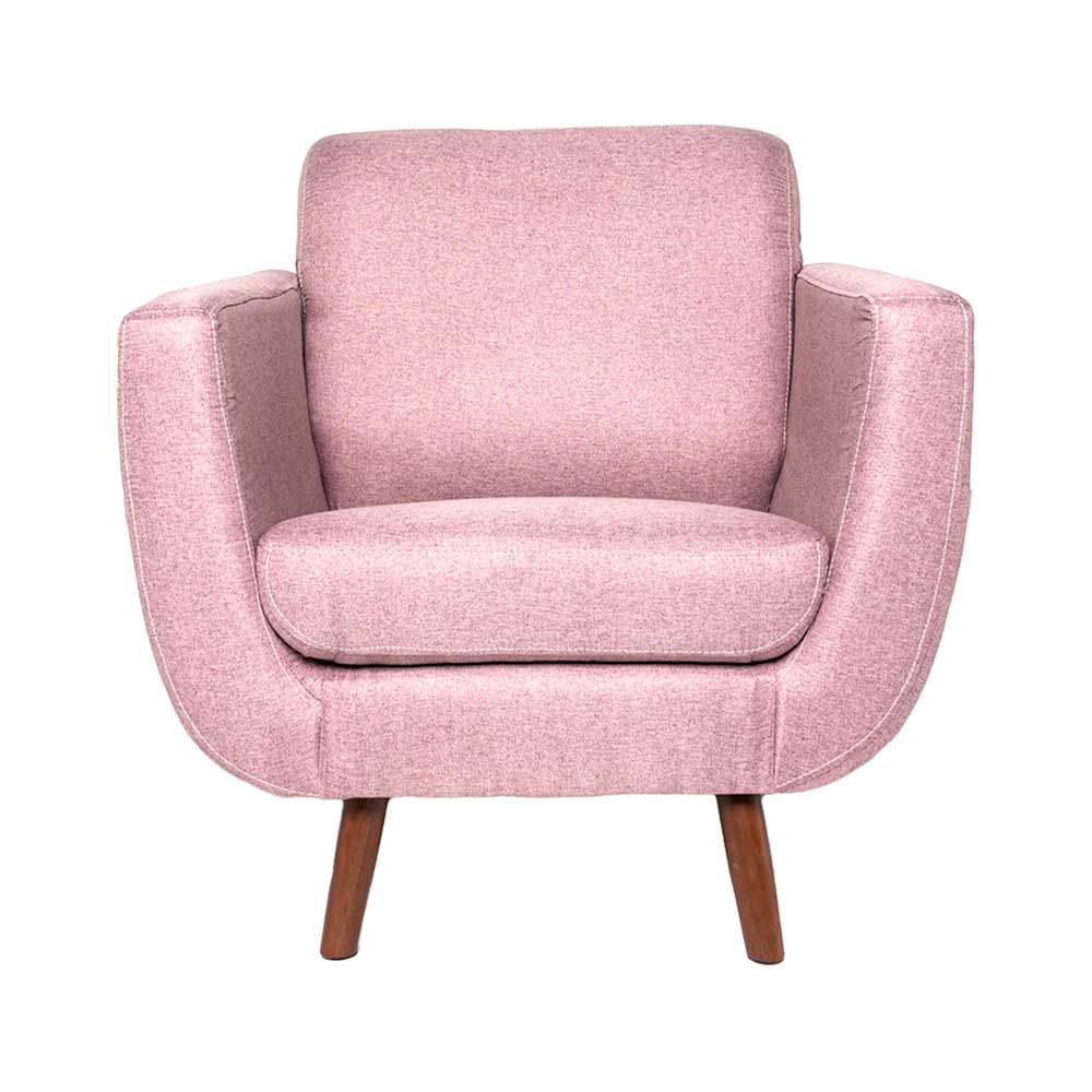 SILLON TITANIA ROSA 1 PLAZA 90X75X85CM