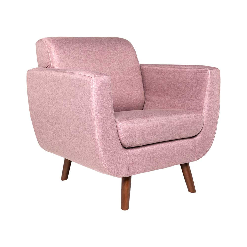 SILLON TITANIA ROSA 1 PLAZA 90X75X85CM