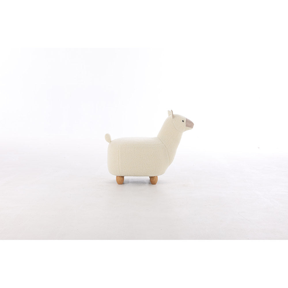 TABURETE INFANTIL LAMA BALAGOS BEIGE 70X35X50CM