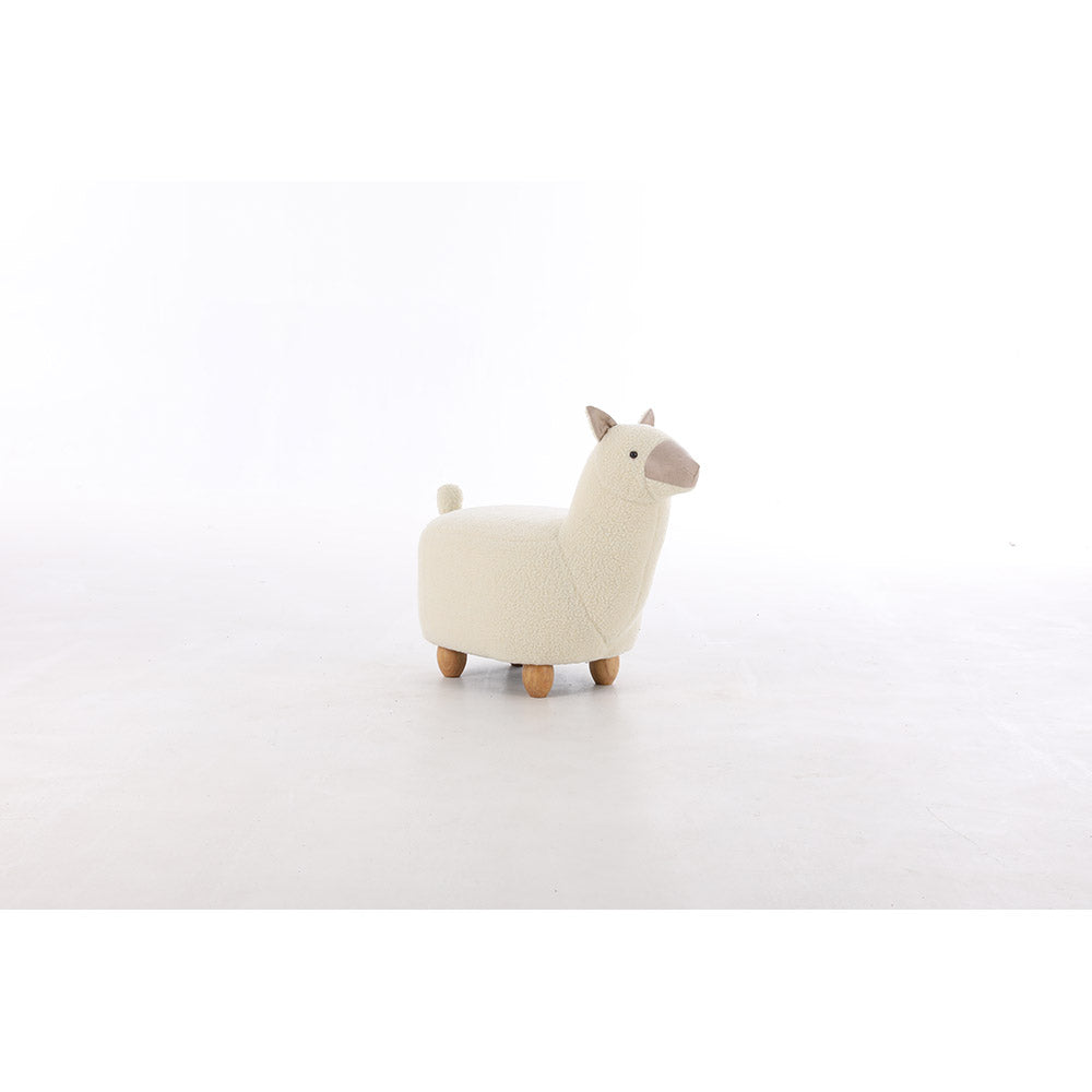 TABURETE INFANTIL LAMA BALAGOS BEIGE 70X35X50CM